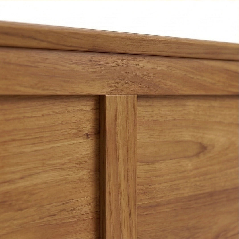 Solid Wood Shoe Rack Cabinet with Cane Doors