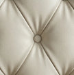 Classic Solid Wood Bed with Button-Tufted Upholstered Headboard