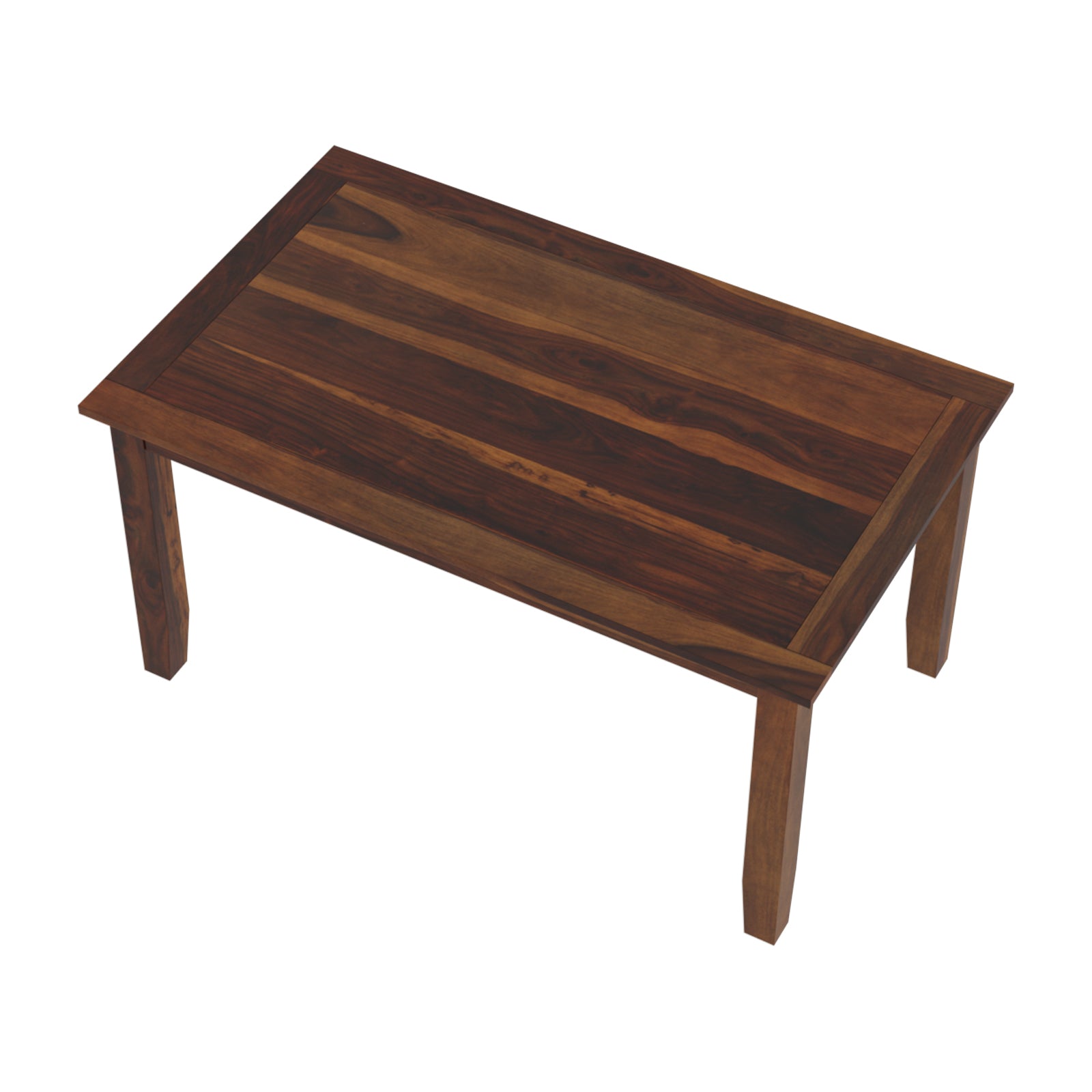 Cintee Sheesham Modern 6 Person Dining Set with 4 Chairs and Bench - Induscraft