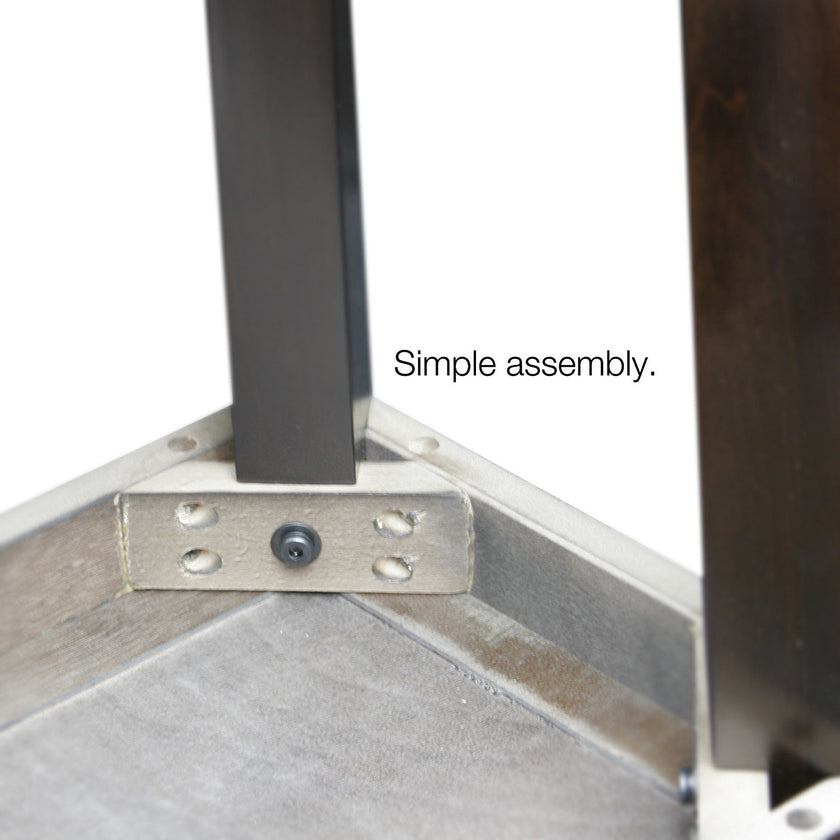 Electra Console by Induscraft in Solid Sheesham Wood for Modern Home - Induscraft