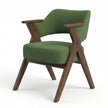 Demetrius Solid Wood Accent Chair