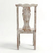 Mathilide Solid Wood Rustic Dining Set with Hand-Carved Chairs & Bench
