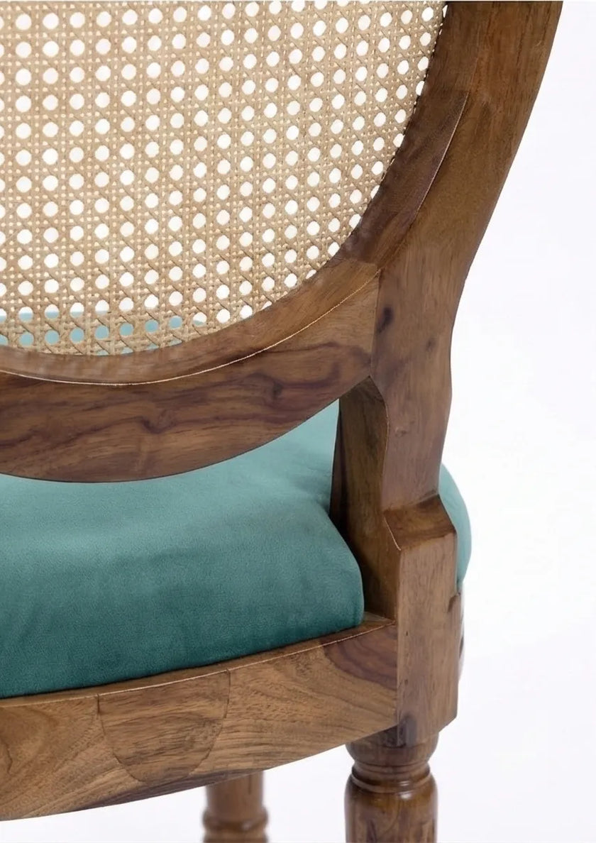 Acacia Wood Oval Dining Set – Option 2
