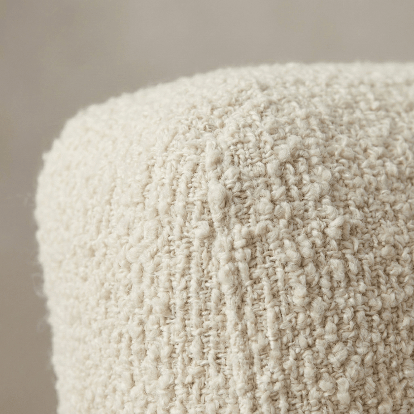 Weasely Solid Wood Fabric Sofa - Lounge Seating with Deep Cushioned Comfort by Induscraft