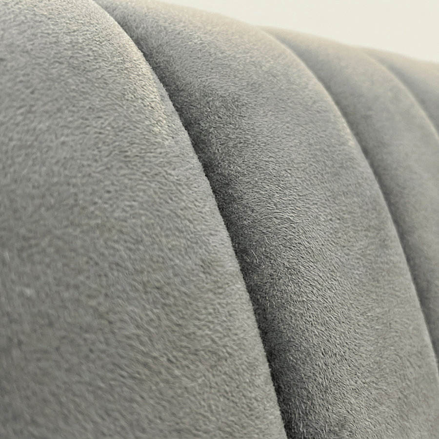 Seashell Solid Wood Upholstered Sofa - Soft Curves, Sculpted Comfort by Induscraft