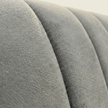 Seashell Solid Wood Upholstered Sofa - Soft Curves, Sculpted Comfort by Induscraft