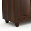 Solid Wood Shoe Storage Cabinet 3 Door Shoe Rack Organizer