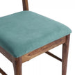 Sienna Solid Wood Oval 6 Seater Dining Set with Cane Chairs