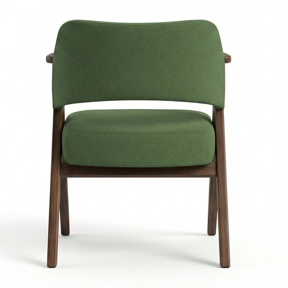Demetrius Solid Wood Accent Chair