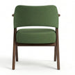 Demetrius Solid Wood Accent Chair