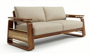 Brahmika Solid Wood Sofa – 3 Seater