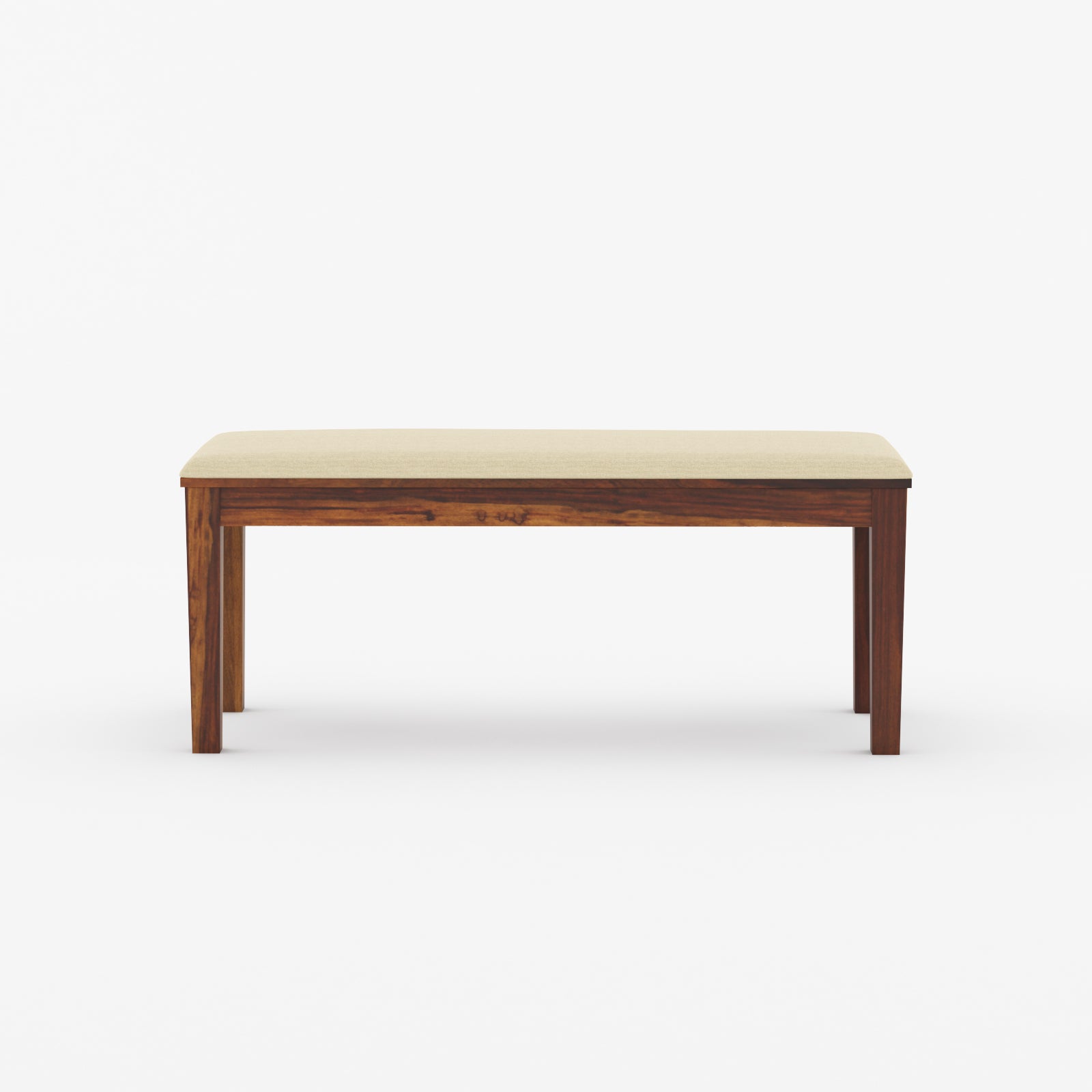 Easter Contemporary 6 Seater Rectangular Sheesham Wood Dining Set - Induscraft