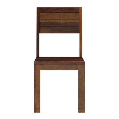 Gangam Modern Sheesham Wood 6 Seater Dining Set with Bench