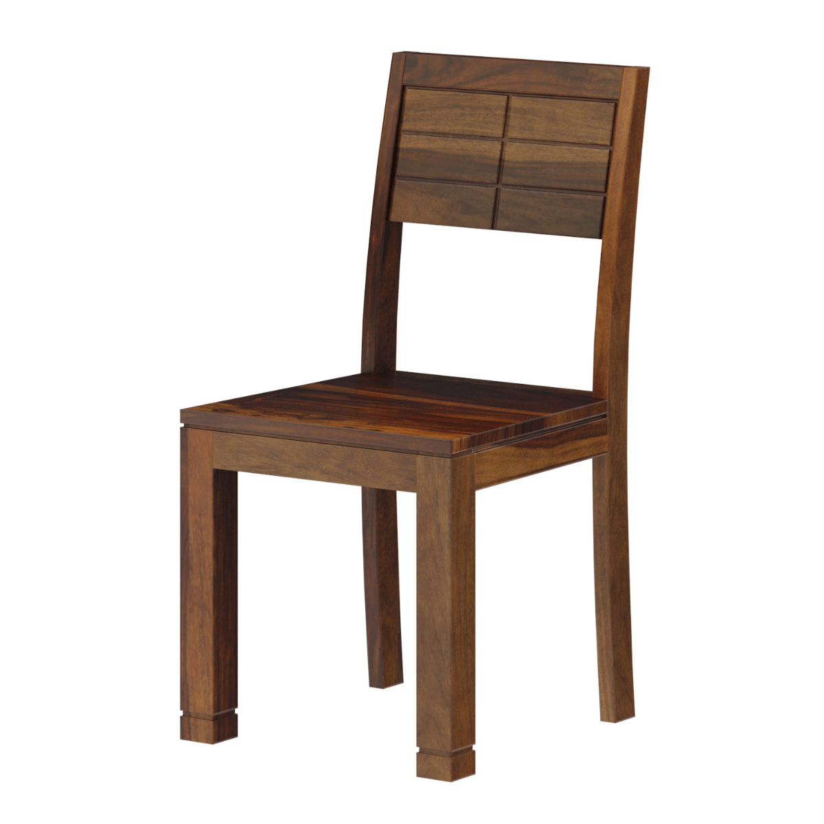 Gangam Modern Sheesham Wood 6 Seater Dining Set with Bench