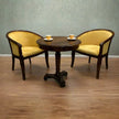 Catherine Chair and table set by Induscraft of Solid Sheesham Wood - Induscraft