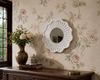 Tritya Flower Shape Decorative Wall Mirror