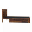 Disa Solid Sheesham Handcrafted Modern Carved Wooden Bed