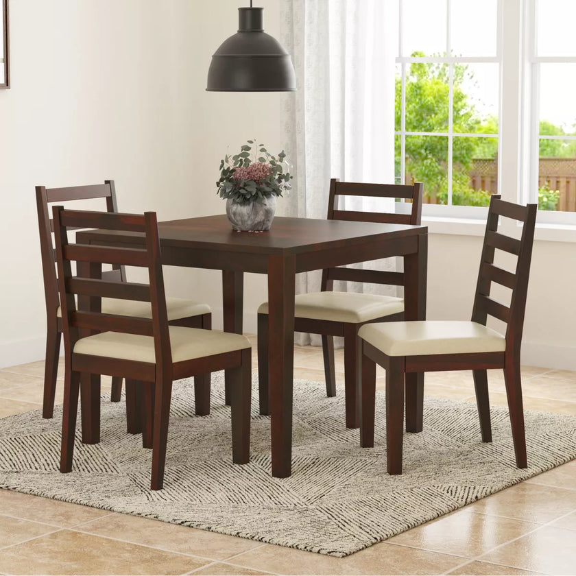Easter Sheesham Wood Contemporary 6 Seater Dining Table - Induscraft