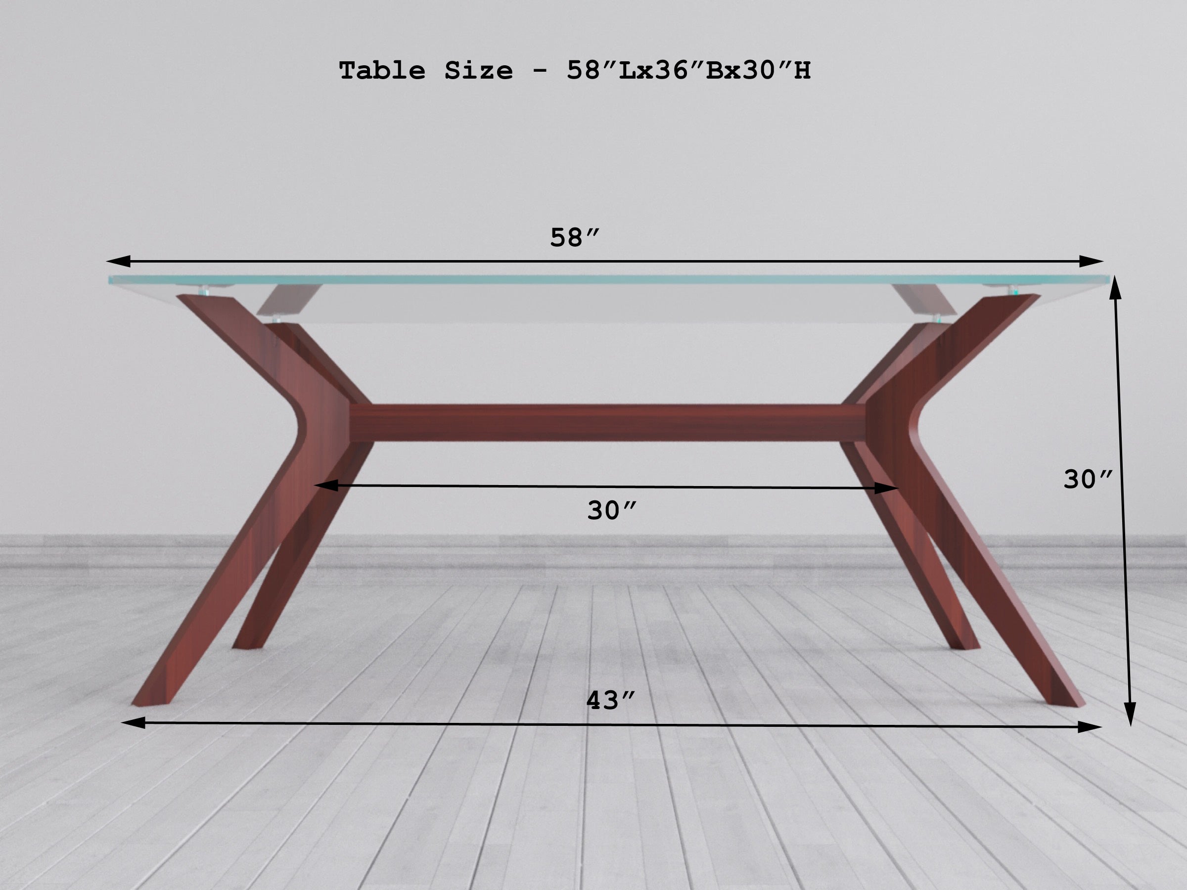 Hendrick Solid Wood Contemporary 6 Person Dining Table Set