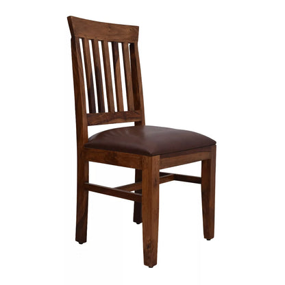 Familia Traditional 4 Seater Sheesham Dining Set for Compact Spaces