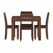 Gangam Modern Sheesham Wood 6 Seater Dining Set with Bench - Induscraft