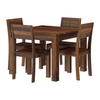 Gangam Modern Sheesham Wood 6 Seater Dining Set with Bench - Induscraft