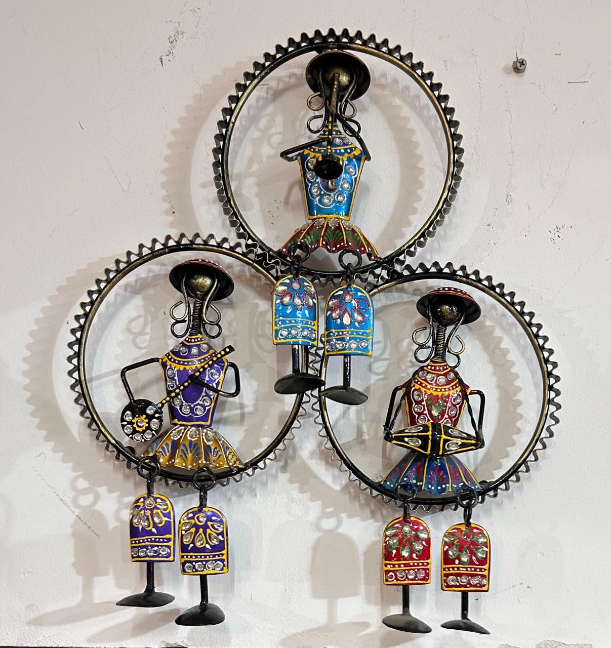 Musicians Wall Hanging (Set of 3) - Induscraft