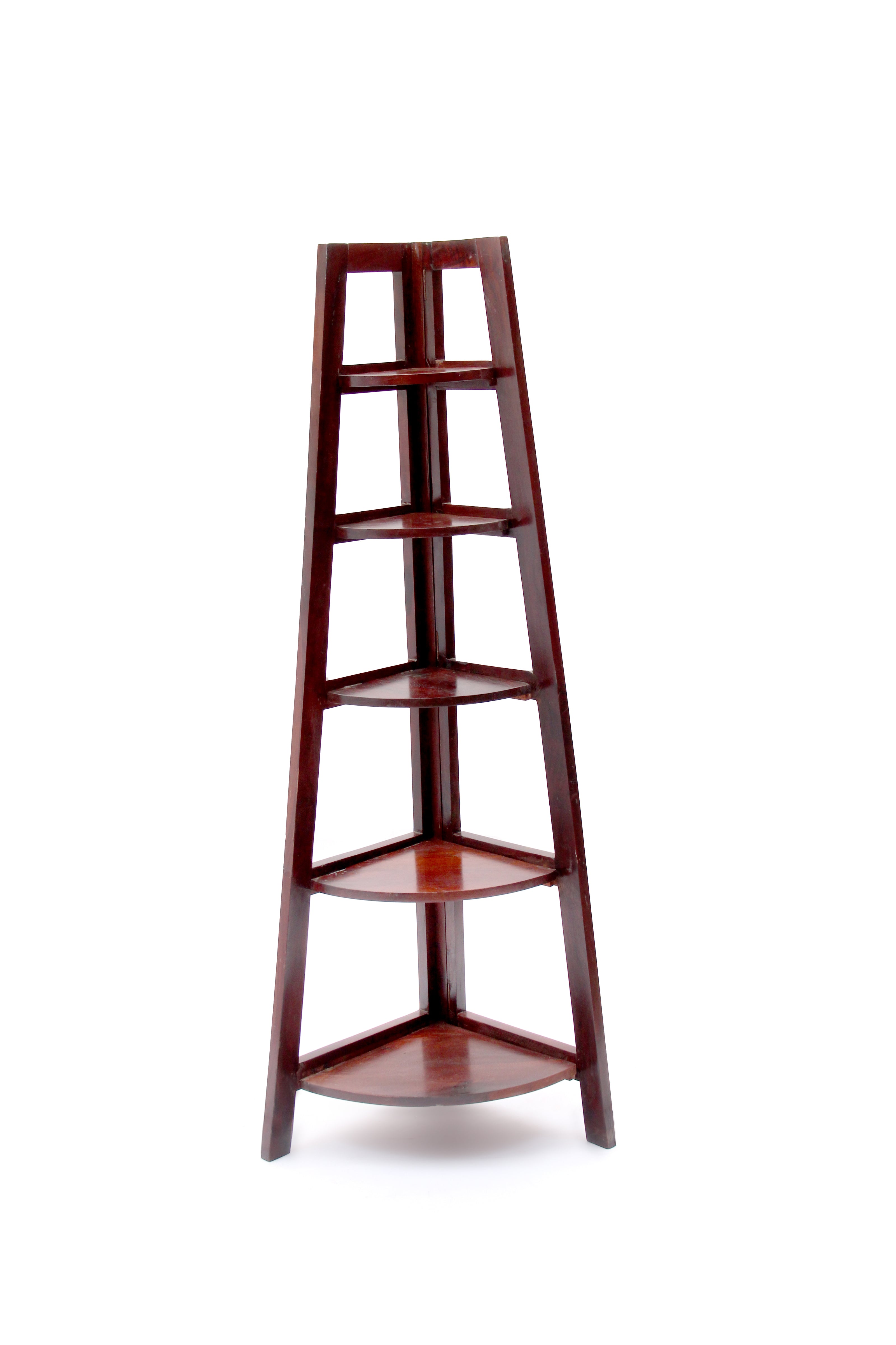 Corner Shelf by Induscraft of Solid Sheesham Wood - Induscraft
