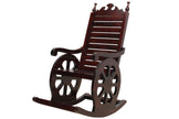 Chariot Rocking Chair by Induscraft in Solid Sheesham Wood - Induscraft