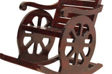 Chariot Rocking Chair by Induscraft in Solid Sheesham Wood - Induscraft