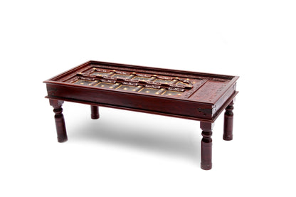 Doorway 2 Rajasthan Centre Table by Induscraft in Solid Sheesham Wood