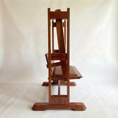 Linea Modern Solid Wood Swing with Reversible Backrest