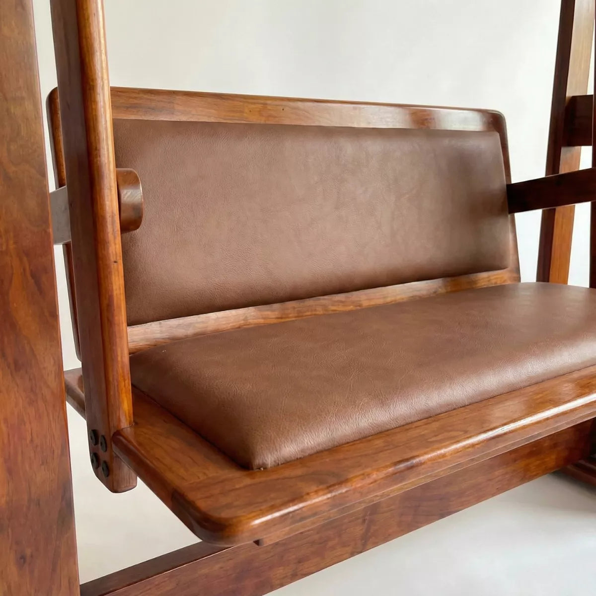 Linea Modern Solid Wood Swing with Reversible Backrest