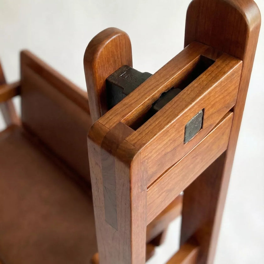Linea Modern Solid Wood Swing with Reversible Backrest - Induscraft
