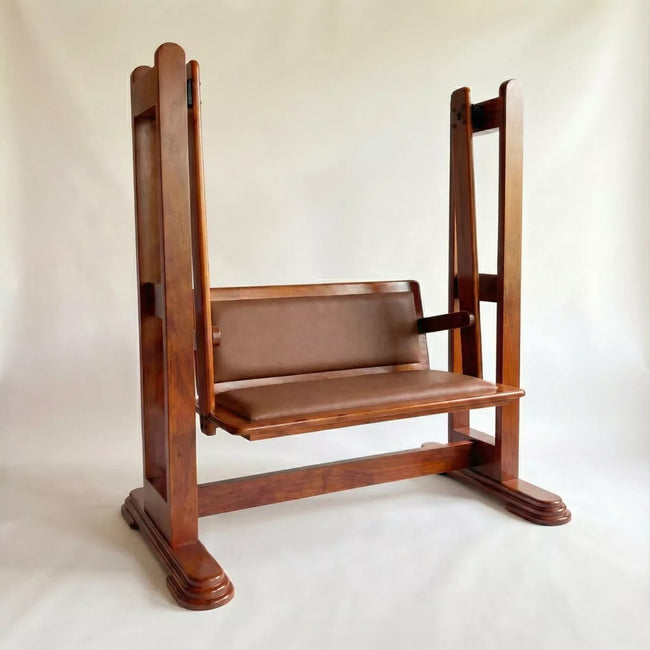 Linea Modern Solid Wood Swing with Reversible Backrest - Induscraft