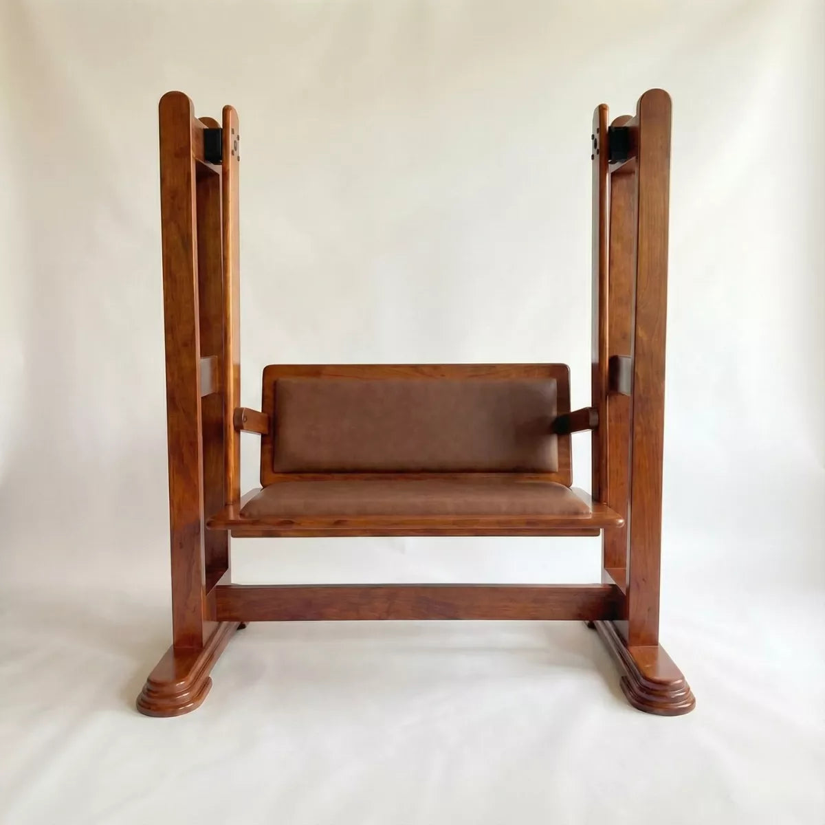 Linea Modern Solid Wood Swing with Reversible Backrest - Induscraft