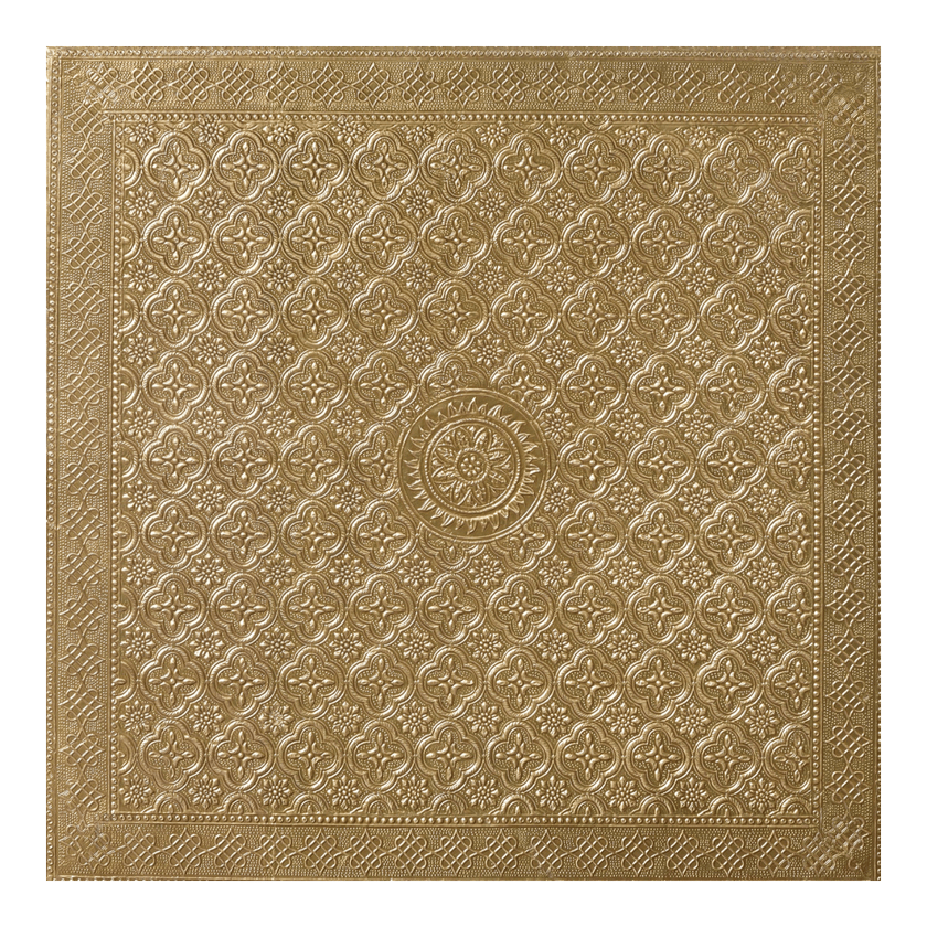 Premium Handcrafted Brass Embossed Designer Bajot - Induscraft