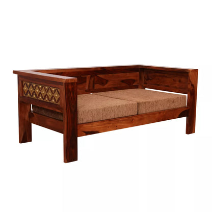 Rajwada Sheesham Wood Brass Inlay Handcrafted Luxury Sofa Set