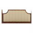 Kidambi Royal Sheesham Wood Luxury Bed with Upholstered Headboard - Induscraft
