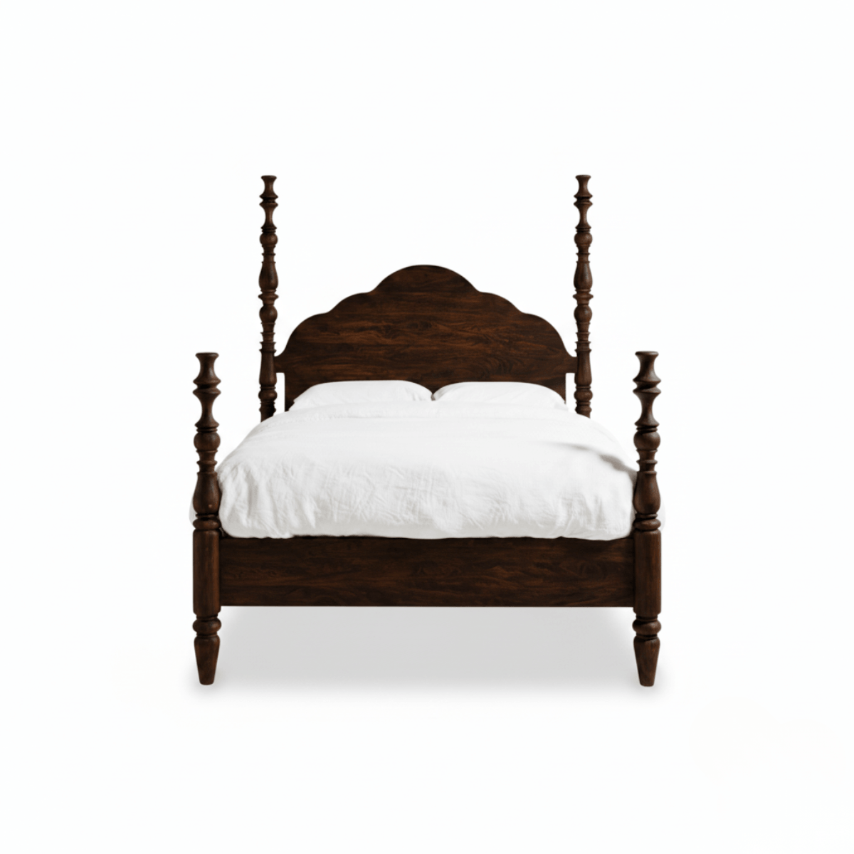 Shagun Solid Sheesham Wood Poster Bed