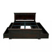 Traditional Solid Sheesham Wood Heritage Style Carved Wooden Bed