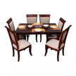 Veritas Sheesham Wood Classic 6 Seaer Rectangular Dining Set