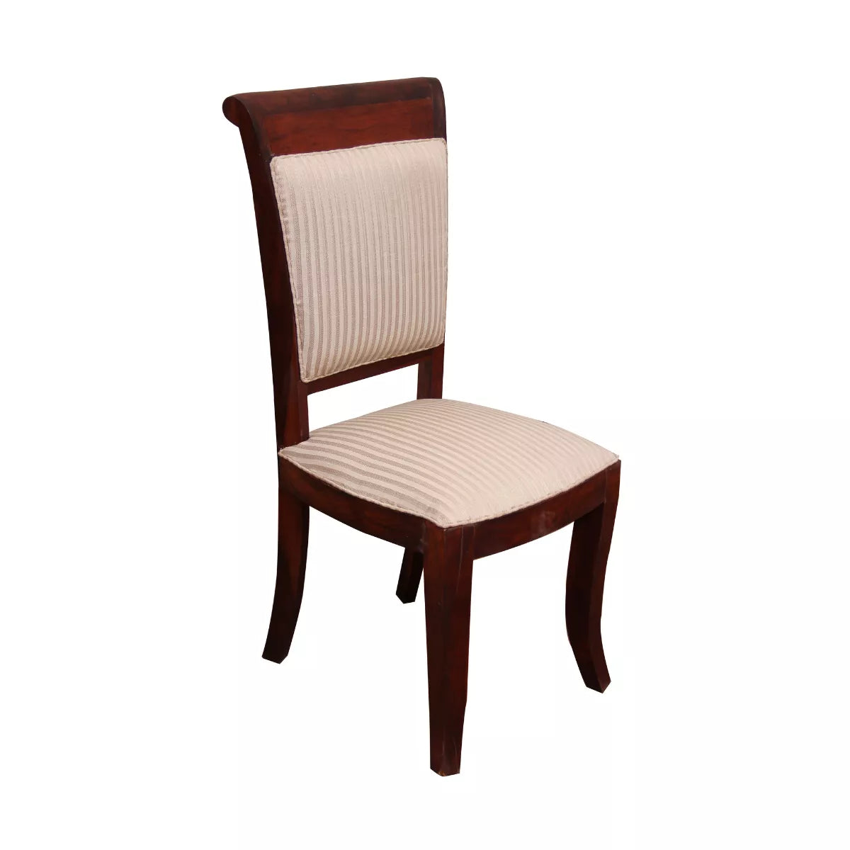 Veritas Sheesham Wood Traditional Upholstered Dining Chair (Set of 2)