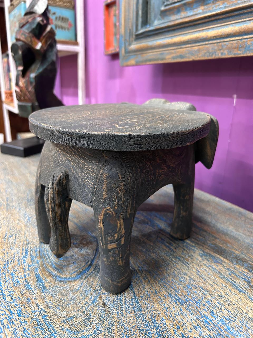 Elephant Decor Mini Table