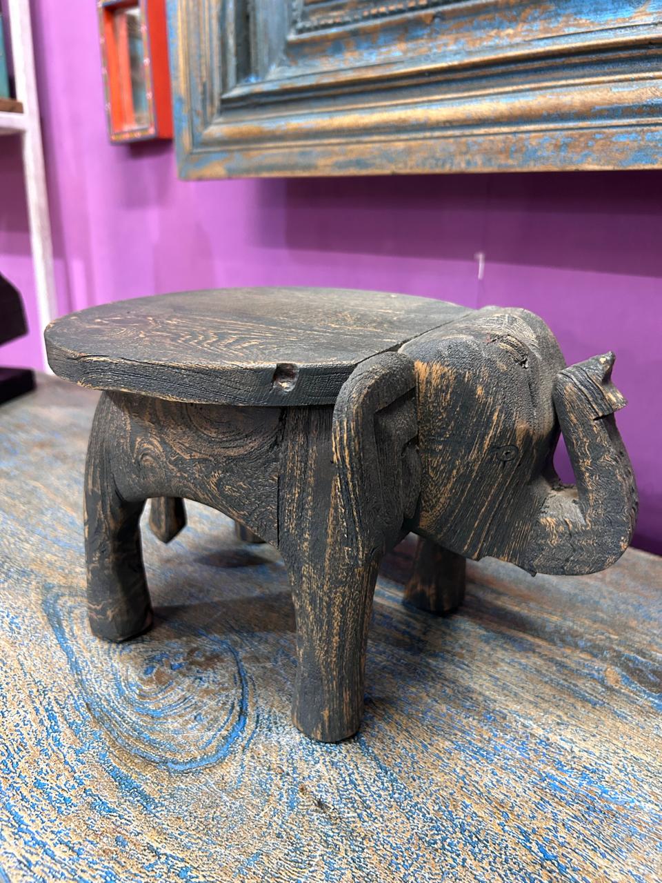 Elephant Decor Mini Table