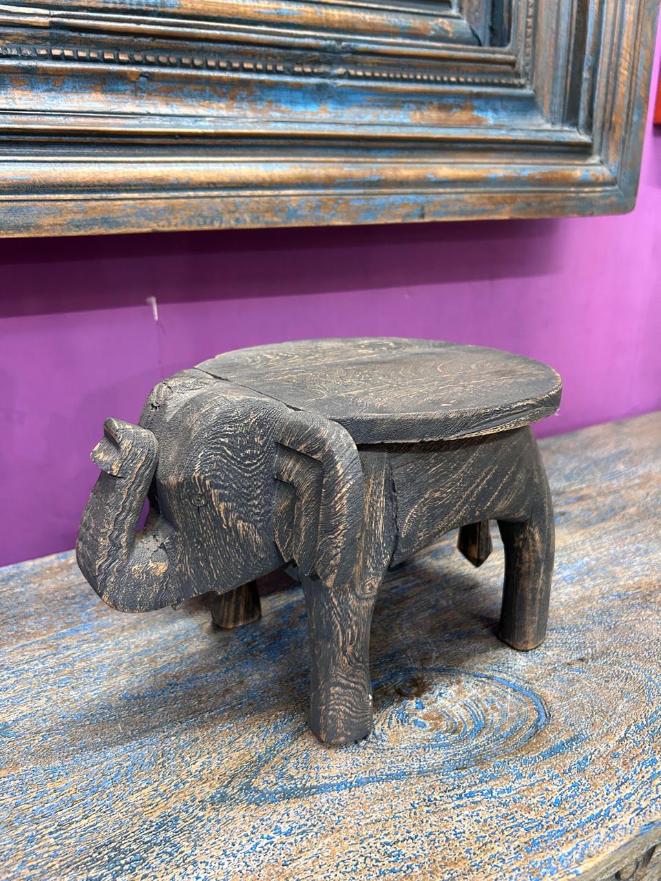 Elephant Decor Mini Table