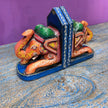 Colourful Ethnic Elephant Book Holder (Set of Two) - Induscraft