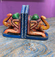 Colourful Ethnic Elephant Book Holder (Set of Two)