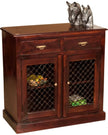 Jaali Cabinet Sheesham Wood - Induscraft
