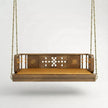 Yashodha Luxury Handcrafted Swing with Cushioned Seat - Induscraft